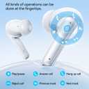 Wireless Earbuds, Bluetooth 5.3 Ear Buds, Headphones with Clear Stereo Sound, 40H Playtime with LED Digital Display, IPX7 Waterproof Earphones Built-in Mic for Phone Tablet Sports Workout