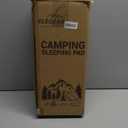 Elegear FiberAir Camping Sleeping Pad, 4 Ultra-Thick & 1100lb Ultra-Support Camping Air Mattress with Multi-Function Electric Pump, Durable Sleeping Pad for Camping/Hiking/Tent/Home (Light Grey)