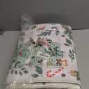 Lahome Christmas Runner Rug for Hallway 2'6" x 8', Non Slip Washable Long Kitchen Carpet Runner, Low Pile Soft Xmas Reindeer Runner for Entryway Bathroom Holiday Decor, Beige