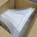 Glooglitter Set of 2 Bell Lamp Shade 6.25" x 8" Top 11" x 16" Bottom 12" High (Spider) Rectangle Cut Square Replacement Vintage Silk Lampshade for Table Floor Living Room Bedroom 6.25" x 8" Top 11" x 16" Bottom 12" High, White, 2
