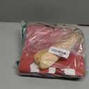 TKSBAG 50 Pack Small Thank You Gift Bags with Handles, 5.5''x 2.5''x4.7'' Mini Red Gift Bags Bulk for Baby Shower, Birthday, Wedding, Party Favors