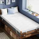 ELEMUSE 3 Inch Twin XL Memory Foam Mattress Topper,Dorm Room Essentials
Gel Foam Bed Topper with Washable Cover, Non-Slip Back to School Bedding,Pressure-Relieving Mattress Topper for Back Pain