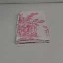 BETGINY Pink Floral Tablecloth 60 x 120 Inch Rectangle Chinoiserie Flowers Decorative Table Cloth Rustic Fabric Farmhouse Washable Table Cover for Picnic Party Holiday Home Indoor Outdoor