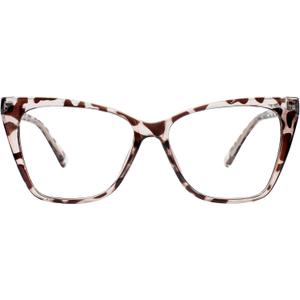 Cat Eye Reading Glasses for Women Stylish Oversized Readers with Spring Hinges 1.0 1.25 1.5 1.75 2.0 to 3.5 4.0