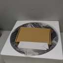 Green Glass Vessel Sink With Faucet And Pop-Up Drain Combo 17 Inch Round Tempered Glass Basin Bathroom Bowl Sinks Above Counter Sink Bowls For Small Vanities Top Mount Easy Installation