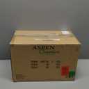 Aspen Creative 36007 Transitional Rectangular Hardback Shape Spider Construction Lamp Shade in Somke Grey, (8+16)"Top x (8+16)"Bottom x 10"Height