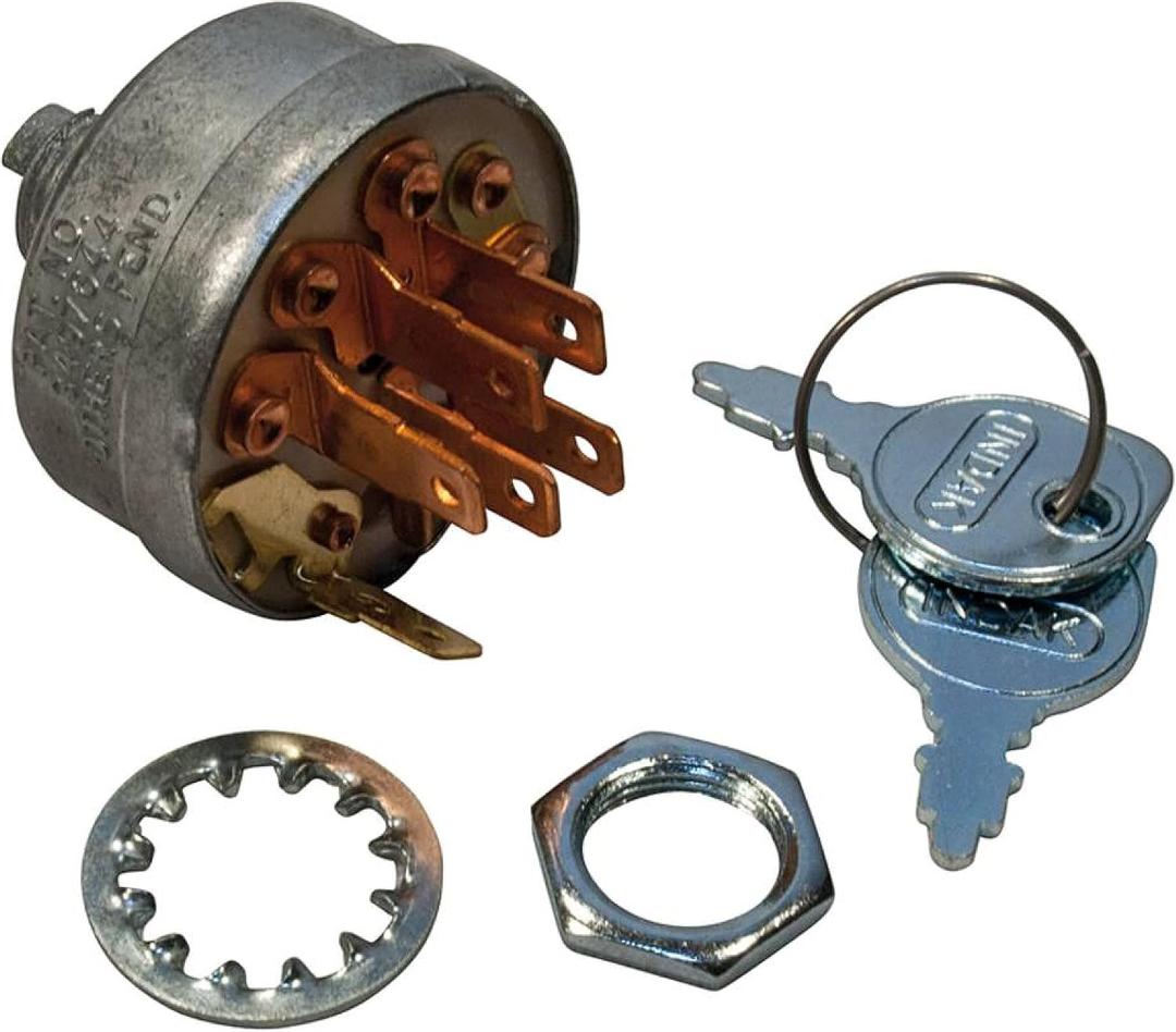 Stens Ignition Switch 430-662 Compatible with Kohler CH11, CH12.5, CH14, CH18, CH20, CH22, CH25, CV12.5, M8, M10, M12, M16, M18, M20, TH16, TH18 25 099 02, 25 099 04-S, 25 099 32-S, 25 099 37-S