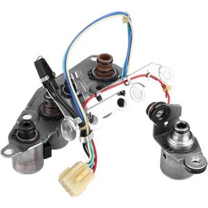 Transmission Shift Control Solenoid RE4F04B 31940-85X0B 31940-85X01 Fit for 2000-2006 Altima Maxima Sentra (Refurbished Parts)