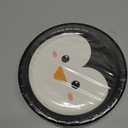 Yungyan 48 Pcs 7 Inch Winter Party Decorations Penguin Paper Plates Penguin Party Supplies Disposable Round Plates for Christmas Birthday Holiday Dinner Dessert Baby Shower