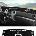 Autorder Dashboard Cover Mat for 2014-2021 Toyota Tundra Accessories Dash Cover Flannel Dash Mat Sunshade Glare UV Rays Protector