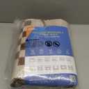 GarveeHome Hallway Runner Rug 2x6 Non Slip Scalloped Washable Rug for Kitchen Entry Stain Resistant Modern Border Throw Floor Carpet Long Runner Mat for Bathroom Living Room Bedside, Beige