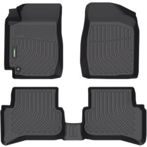 ANBINGOCustom Toyota Corolla Sedan Floor Mats 1998-2002,for Toyota Corolla Car Weather Mat All Weather Mats for 1999 Corolla TPE Car Matt Rugs for Corolla Rubber Trunk Carpet for 2000 Corolla