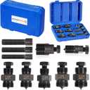 DAYUAN Motorcycle Flywheel Puller with 10Pcs Different Sizes of Pullers Compatible with Small Engines on Motorcycles Scooters ATVs and Dirt Bikes