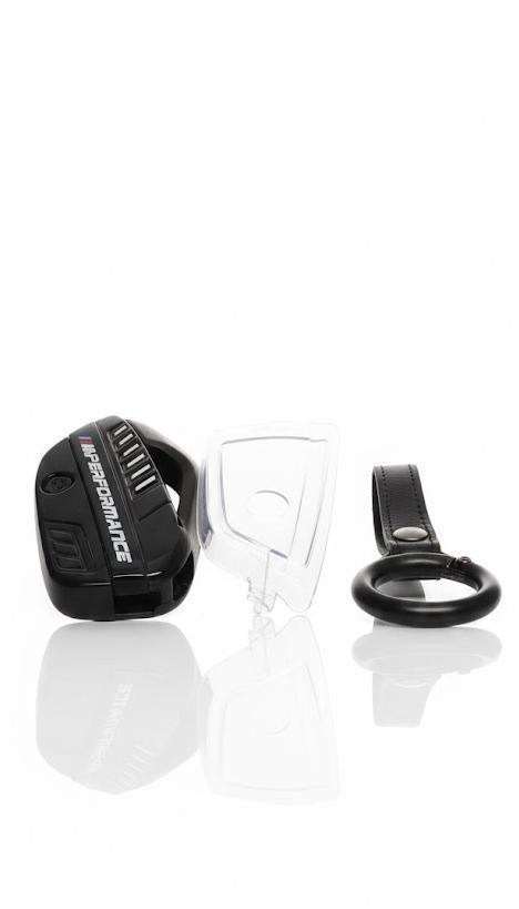 Alloy Car Key Case Rings Cover Holder for BMW 1 3 5 7 Series 530 F48 X1 X2 X3 X4 X5 X6 Classic Engine Head Concept (A Style Glod)