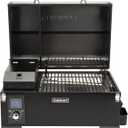 Cuisinart 8-in-1 Portable Wood Pellet Grill and Smoker, Compact for RV, Tailgates, Camping, and Backyard Cooking, Smoky Flavor, Versatile Meat Smoker