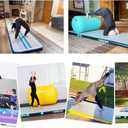 Inflatable Air Gymnastics Mats for Tumbling, 10ft Tumble Track Tumbling Mats for Kids, 4/8 Inches Thick Training Mat with Electric Pump Gymnastics Equipment for Kids Mat