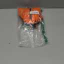 BRKURLEG Dog Raincoat for Small Dogs, Small Dog Rain Jacket with Harness Built in, Waterproof 4 Legs Pet Raincoats, Puppy Outdoor Jacket with Reflective Strip, Orange, Small  (S(Back Length8.2"))