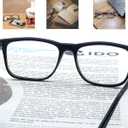 Large Reading Glasses Mens Oversized Wide Readers +1.50 Lightweight Square Magnifying Cheaters Glasses for Men W/Big Head 4 Pack