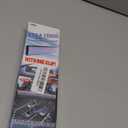 Rear View Mirror, Universal 11.4 Inch Interior Clip On Panoramic Convex Mirrors for Car Accessories, HD Anti Glare Wide Angle and Reduce Blind Spot, Extended Rear View Mirror for Cars, SUVs, Trucks (White)