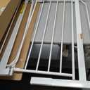Regalo Safety 36" Extra Tall and 49" Wide Baby Gate for Doorways & Bottom of Stairs, Pressure Mounted Walk Through Baby Gate for Toddlers & Pets, Tested & Safe, American Designed, American Owned