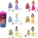 Mattel Disney Princess Small Doll Royal Color Reveal, 6 Surprises Include 1 Doll & 5 Accessories, Party Theme 
