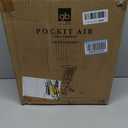 gb Pockit Air All Terrain Ultra Compact Lightweight Travel Stroller with Breathable Fabric in Velvet Black