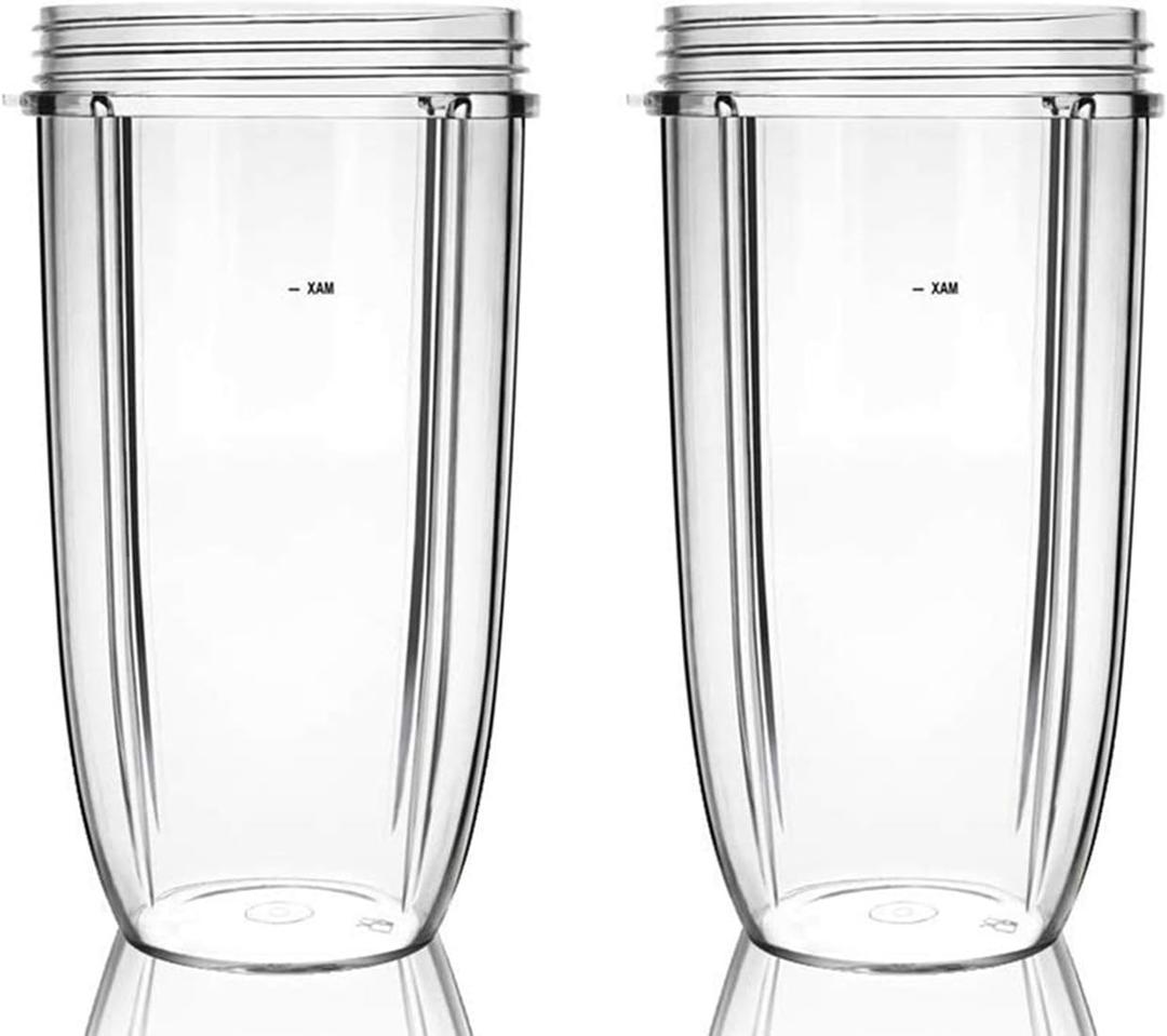 2pack 32OZ Cup for Nutri Bullet Juicer Blender 600w 900w Replacement Parts G_APOK