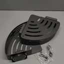 Corner Shower Caddy Suction Cup,Shower Shelves with Hooks,No Drilling Powerful Suction Bathroom Organizers and Storage,Removable Waterproof Rustproof Shower Bathroom Accessories Decor(Grey 2Pack)