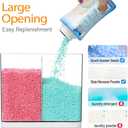 Conworld Laundry Detergent Dispenser, Scent Booster Beads Dispenser for Laundry Room Organization, Suitable for Beads, Stain Remover Powder