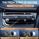 Car Air Fresheners Scents Diffuser Vent Clips Perfume Essential Oil sticks Fro Women Men Automotive Fragrance Decoration Accessories