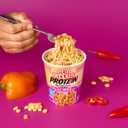 Nissin Cup Noodles Protein Ramen, Chicken Flavor Spicy Ramen with Bone Broth, 16g Protein, 2.54 Ounce Cup (Pack of 6) (EXP 02/04/27)