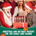 VOSAREA Christmas Nutcracker Ornaments Hanging Soldier Nutcracker Wooden Nutcracker Pendants Glittering Powder Nutcracker Figures Ornament for Party Store Home (White Gold)