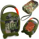 Silicone Cover Case Portable Shells Carrying Cases for Clip 4 Speaker Protective Shells Sweatproof Holder Carrying Storage Bag