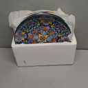 vancasso Dinner Plates Set of 6-10.5 Inch Ceramic Plates, Microwave, Oven and Dishwasher Safe, Colorful Bohemian Style Dishes for Kitchen