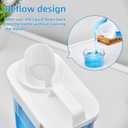 Laundry Detergent Dispenser for Laundry Room,94oz Fabric Softener Dispenser,Liquid Laundry Detergent Container,Laundry Detergent Organizer for Laundry Room Organization with 6 Labels,2 Pack