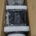 High Velocity Dog Hair Dryer 5.2HP/ 3800W Professional Dogs Blower Grooming Dryer, Adjustable Temperature and Speed Pet Dryers with 4 Nozzles and a Comb, Black