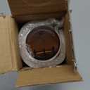 NiHome 16.9 OZ Sugar Dispenser with Automatic Pouring Switch for Home, Kitchen, Coffee Station, Large Capacity Glass Jar for Sugar, Coffee Creamer, Salt, Food-Grade Glass with Anti-Slip Ribbed Design