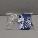 Aoxjox Women's Workout Fitness Rory Ruched Sports Bras Yoga Crop Tank (Medium, Bellwether Blue/Airy Blue)