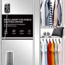 Portable Clothes Dryer, 110V -1600W Portable Dryer for Apartment, 67Inch -3 Tier Foldable Clothes Dryers Rack, Energy Saving Portable Dryer for Indoor, Travel, RV