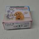 Plush Teddy Toy Puppy Electronic Interactive Dog - Walking, Barking, Tail Wagging, Stretching Companion Animal for Kids Toddlers (Teddy Dog)