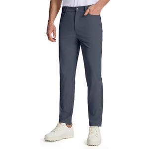 Willit Mens Golf Pants 5 Pockets Stretch Work Dress Pants,053
