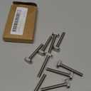 uxcell T-Slot Bolts, 5pcs M6x50mm T Slot Drop-in Stud Sliding Bolts 304 Stainless Steel T Shape Screws for T Track