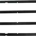 LOSTAR Set of 4 Window Sweep Front & Rear Outer Fits 1999-2004 Jeep Grand Cherokee 55135890AF; 55135878AF; 55135879AF; 55135891AF