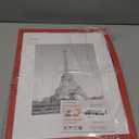 upsimples 12x16 Picture Frame, Display Pictures 8.5x11 with Mat or 12 x 16 Without, Wall Hanging Poster Frames, Red, 1 Pack