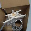 Demissle Natural Starfish Tree Topper Beach Christmas Tree Topper 6 Inch Starfish Treetop Decoration Coastal Christmas Holiday Decoration for Sea Beach Themed Xmas Home Decor