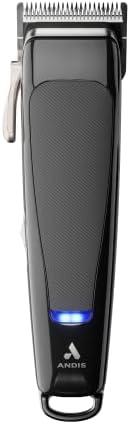 Andis 86000 reVITE Cordless Lithium-Ion Adjustable Fade Hair Cutting Clipper with Stainless Steel Blade - Black