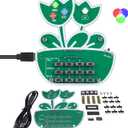 DIY RGB LED Soldering Project Kit  Color Learning Kit with BCD Brightness Control & Color Mixing, Solder Practice Kit for Beginners/Students/Adults, Electronics Project for School STEM Education