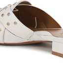 Naturalizer Women's Morena Slide Sandal (10, Warm White Leather)