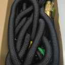 Flexi Hose Expandable Garden Hose with 8 Function Nozzle, 50FT - Lightweight Retractable Garden Hose, Water Hose - No-Kink Flexibility, 3/4 Inch Solid Brass Fittings and Double Latex Core