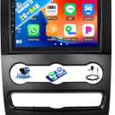 2G+64G Android Car Stereo for Mercedes-Benz Sprinter Vito 2006-2017 9 Inch Touch Screen with CarPlay Android Auto Mirror Link Bluetooth GPS Navigation WiFi FM SWC MIC